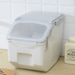 批发米桶家用30斤装大米面粉装米桶防虫防潮密封米缸储米箱储粮桶